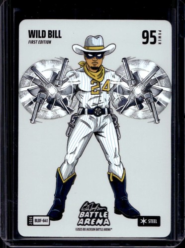 2026 Bo Jackson Battle Arena William Contreras Wild Bill Blizzard Steel #BLBF641