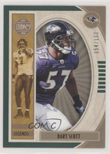 2019 Panini Legacy Legends Green 54/100 Bart Scott #121 9o3