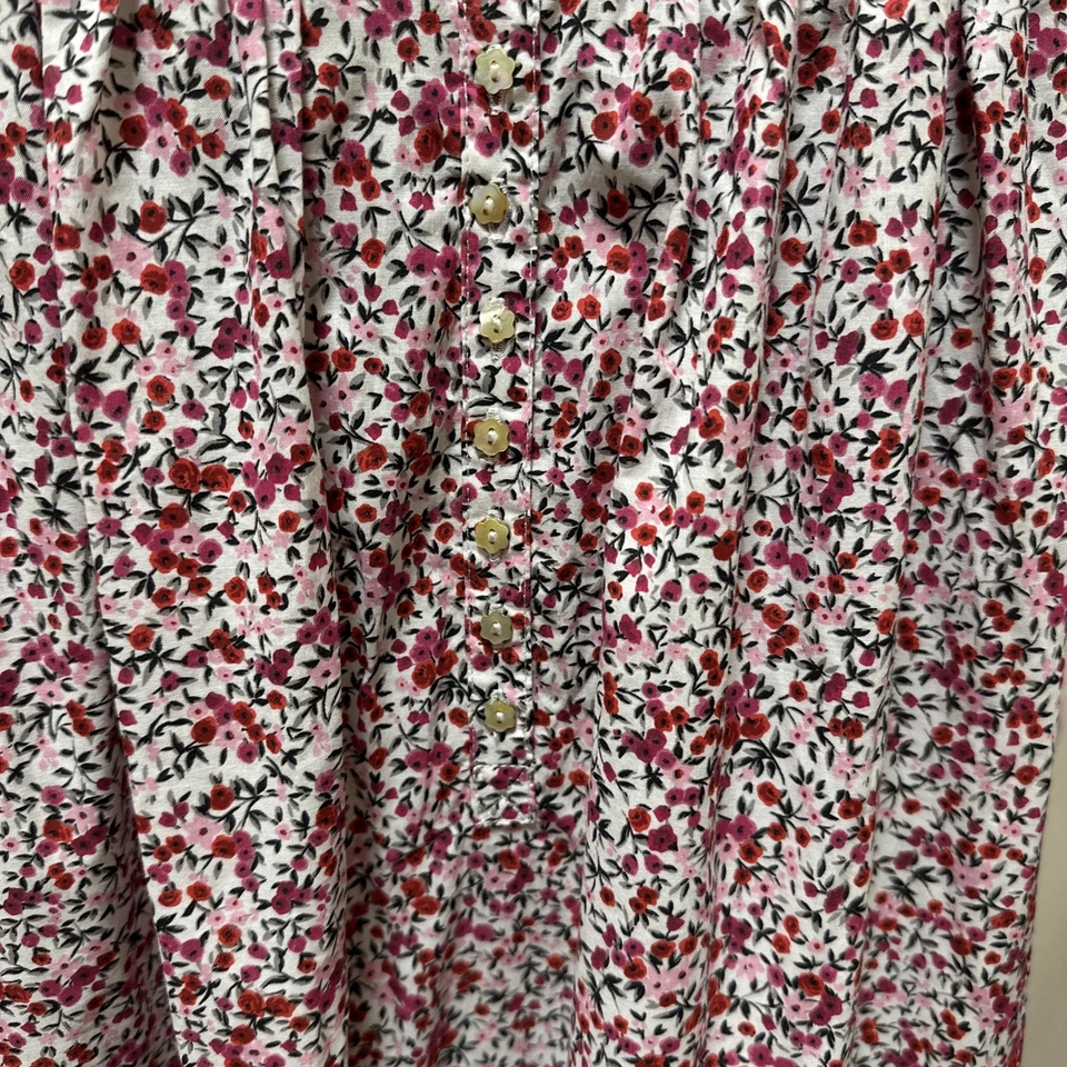 Eileen west nightgown Xlarge Cotton Lawn  Ballet Nightgown With Pockets - Image 4 of 4