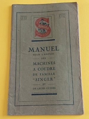 Betriebsanleitung Anfang 20. Jh. S 48 P Nähmaschinen Singer Nr. 115, 127 15 und 66