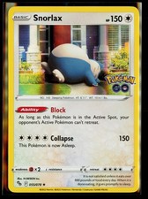 Snorlax [Holo] #55 Prices | Pokemon Go | Pokemon Cards