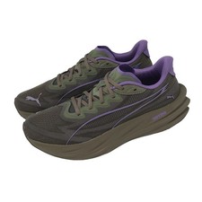 Puma Deviate Pure Nitro Brown Purple Men Road Running Jogging Shoes 313904-22