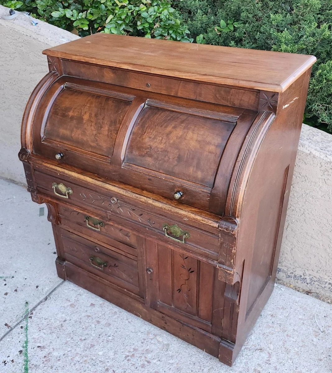25+ Vintage Roll Top Desk In Antique Desks & Secretaries (1950-Now