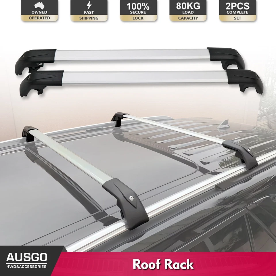 PRE-SALE AUSGO 1 Pair Car Roof Rack for Hyundai Santa Fe 2012-2024 Cross Bars