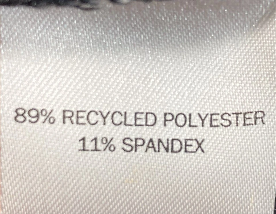 Peter Millar 女式黑色纯色回收涤纶氨纶套衫衬衫 L NWT — 第 4/4 张图片