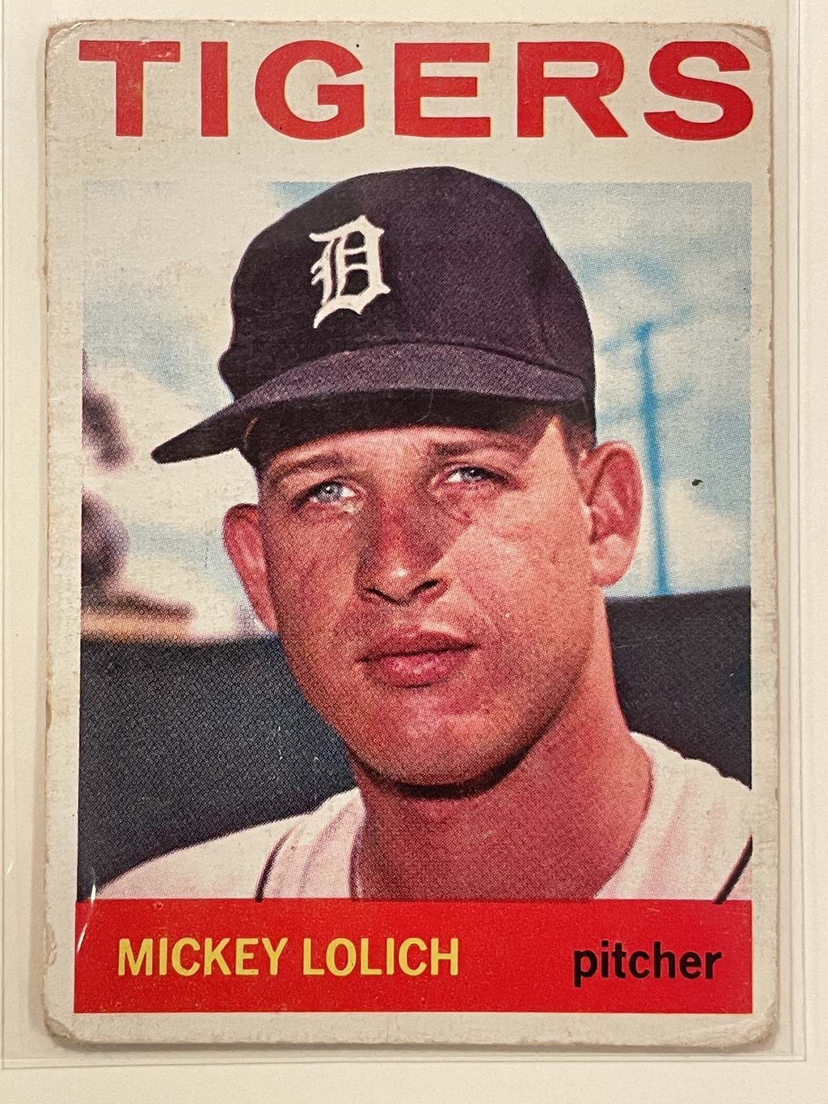 1964 Topps - Mickey Lolich #128 (RC)