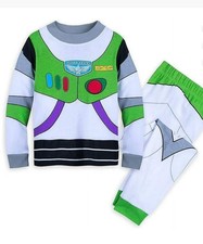 Disney Store Buzz Lightyear PJ Pals Boys Costume Pajamas Size 3