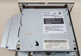 A570 External CDROM Drive / RAM Expansion for Commodore Amiga 500 CDTV - ASIS!