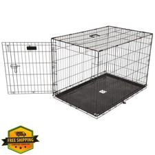 PRECISION PET 42 Inch Wire Dog Crate 70-90 lbs