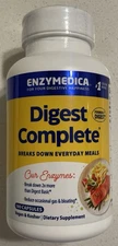 Enzymedica Digest Complete – 180 Capsules – Expires 12/2026 OR 05/2027 OR 7/2027