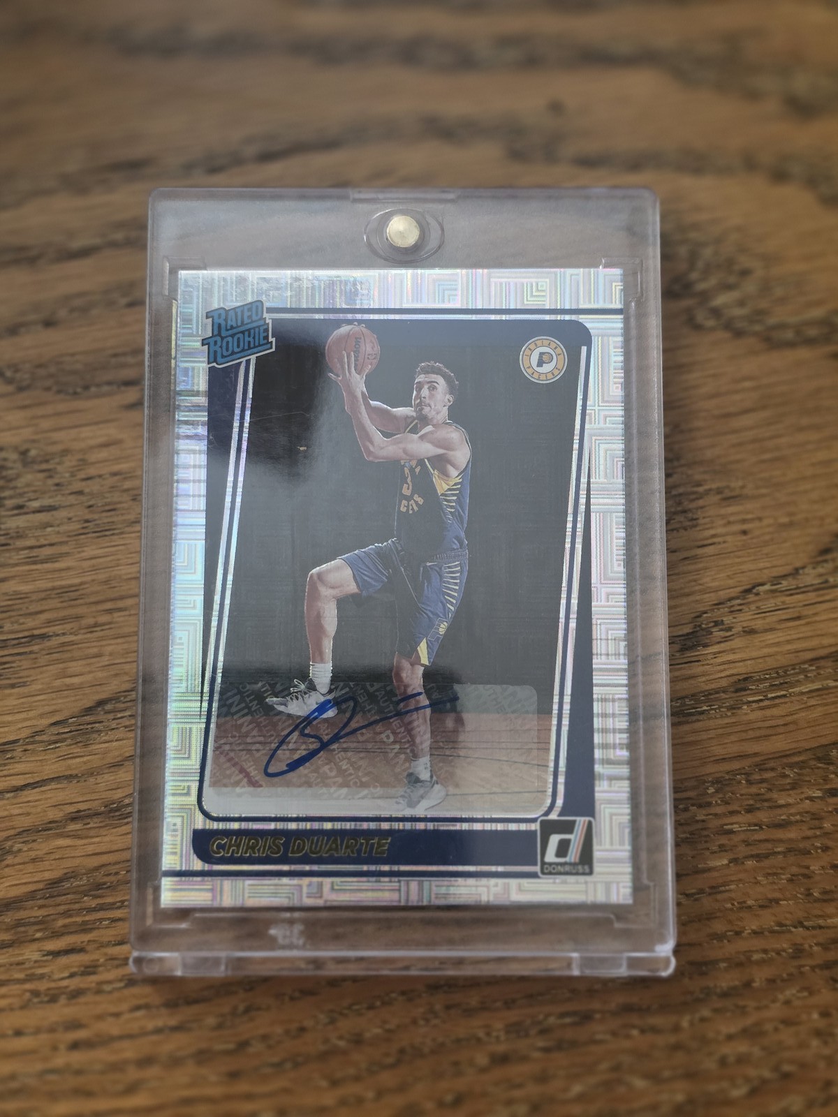 2021-22 Panini Donruss - Rated Rookie Chris Duarte #223 Choice Signatures