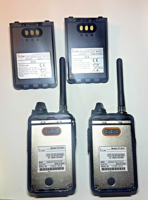 Icom IP1000C IP Radio System Kit w/ 2 IP100H Radios Chargers