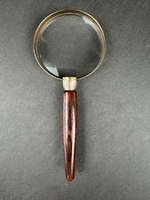 Vintage Holzlupe Leselupe Vergrößerungsglas...
