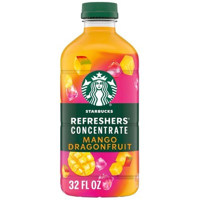 Starbucks  Refreshers Concentrate Mango   Dragonfruit,  32 fl oz