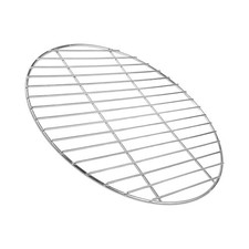 Edelstahl Grillnetz Ablage 43 cm Durchmesser Grillrost für Outdoor Kochen – Bild 10
