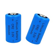 2PCS 3V 800mAh CR2 Battery Non-rechargeable Li-Battery for Digital Camera NEW