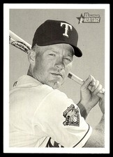 Rusty Greer 2001 Bowman Heritage #130 Rangers MLB READ FREE SHIP AutographDen