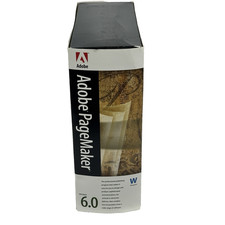 Adobe PageMaker 6.0 Windows, Vintage, Complete Dealer NFR Box Set NEW 