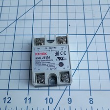Solid State Relay SSR-25DA 25A INPUT 3-32V DC TO OUTPUT 24-380V AC SSR , slf33