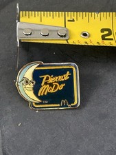 McDonald&rsquo;s Pierrot McDo French Make It Mac Tonight Big Mac Enamel Lapel Hat Pin