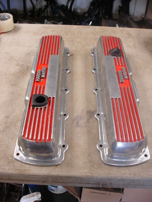 Oldsmobile 330 350 400 425 455 Vintage Hardin Marine Valve Covers