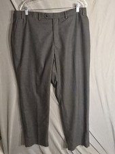 Michael Kors Mens Dress Pants Gray Stretch Slacks 38x30