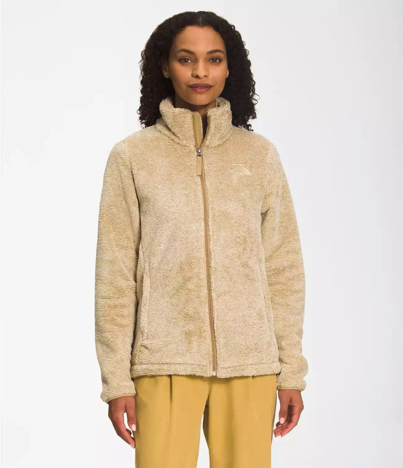 The North Face Womens Osito Jacket Flax/Bleached Sand