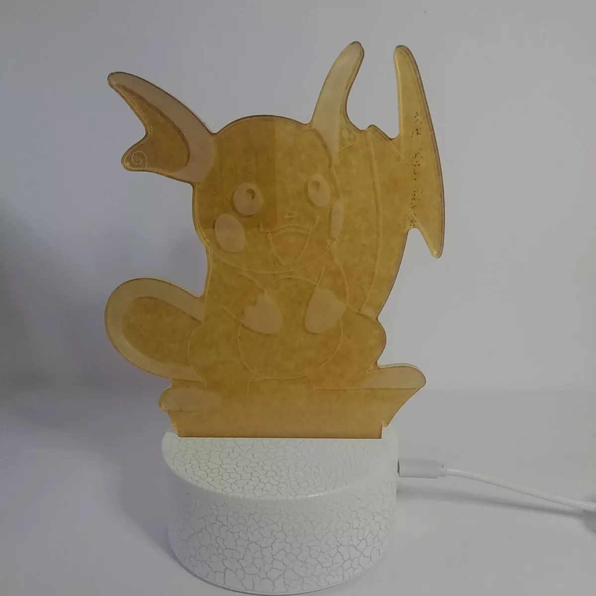 Creative 3d visualization lamp pikachu deals