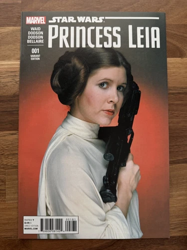 Star Wars Princess Leia #1 Carrie Fisher 1:10 PHOTO VARIANT COVER MARVEL 2015