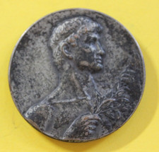 Alte Sport Medaille aus Militär Nachlass silber 1 PSW 1933 4cm Deutsches Reich