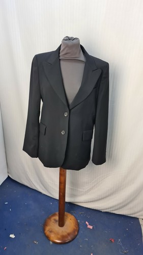 GIACCA DONNA GUCCI NERA,TAGLIA 44,100% LANA,PICCOLISSIME USURE,CM 65  LUNGHEZZA,C | eBay