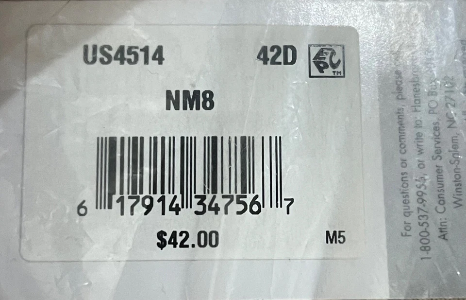 Playtex US4514 Love My Curves Lightly Lined Underwire Bra Beige 42D Retail $42 - Image 4 of 4