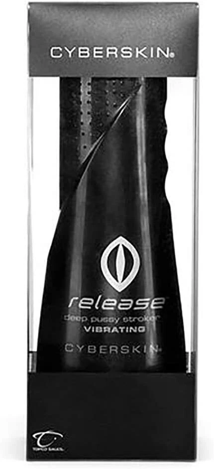 Topco Cyberskin Release Deep Pussy Stroker, Vibrador de Carne Foto 3 de 4