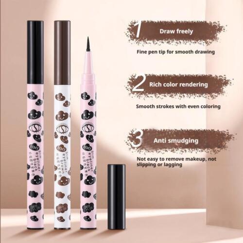 Eyeliner Pen Quick-drying Sweat-resistant Non-blooming Long-lasting Waterp D9H8