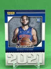 ISAIAH LIVERS RC - 2021 Panini Instant YEAR ONE NBA - 1/387 Detroit Pistons SP