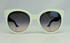 Sunglasses Havaianas NORONHA/Medium White Blue Frame Smoke Lens Brazilian Flag