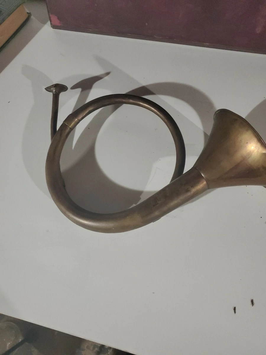Solid Brass French Horn Bugle 6 1 2