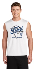 Ford Racing T-shirt Checkered Flag Automotive Stock Car Drag Racing Ford Shirts
