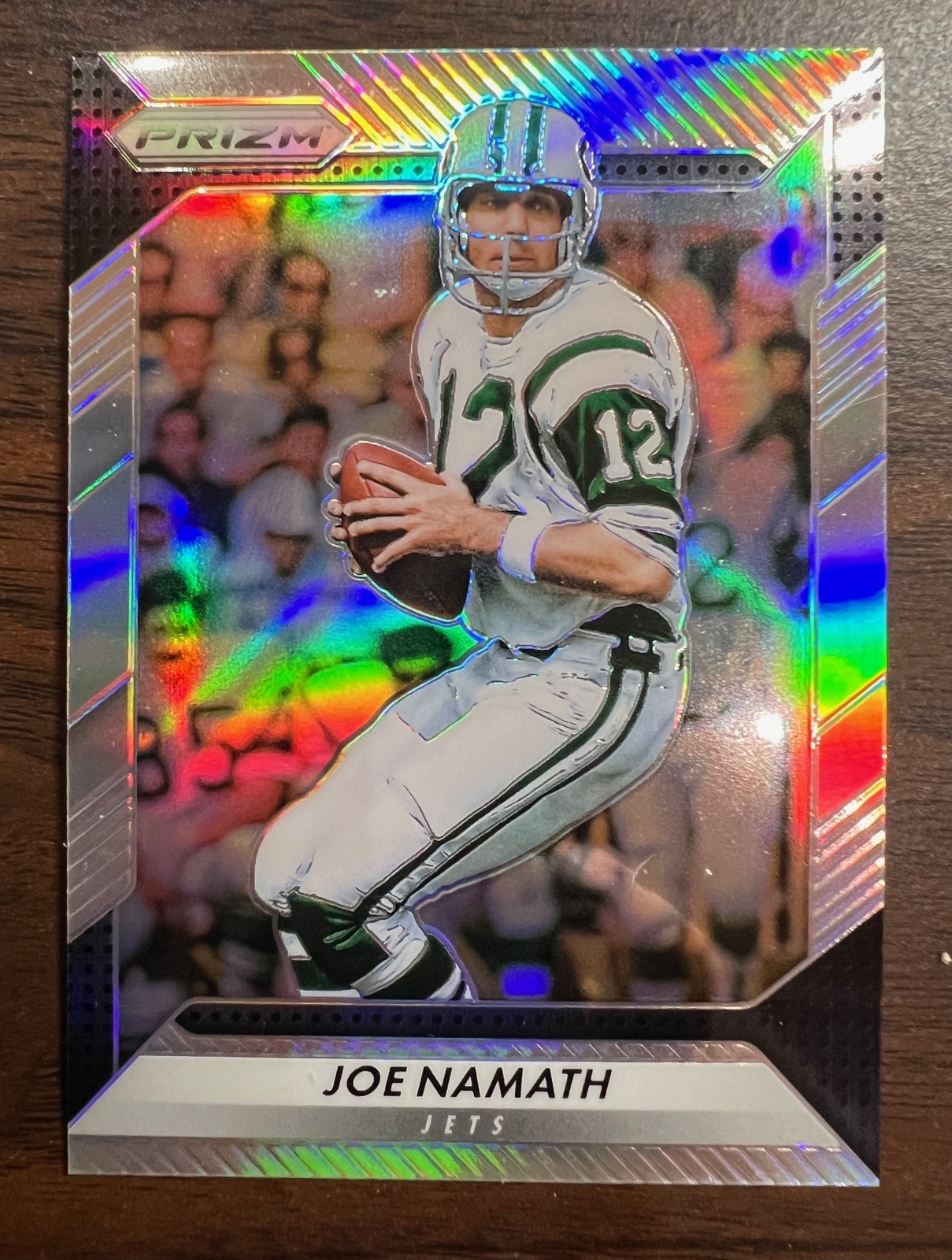 Joe Namath 2016 Panini Prizm Silver #155 New York Jets