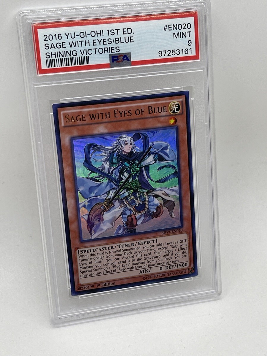 Sage With Eyes Of Blue PSA 9 MINT SHVI-EN020 1st Edition Ultra