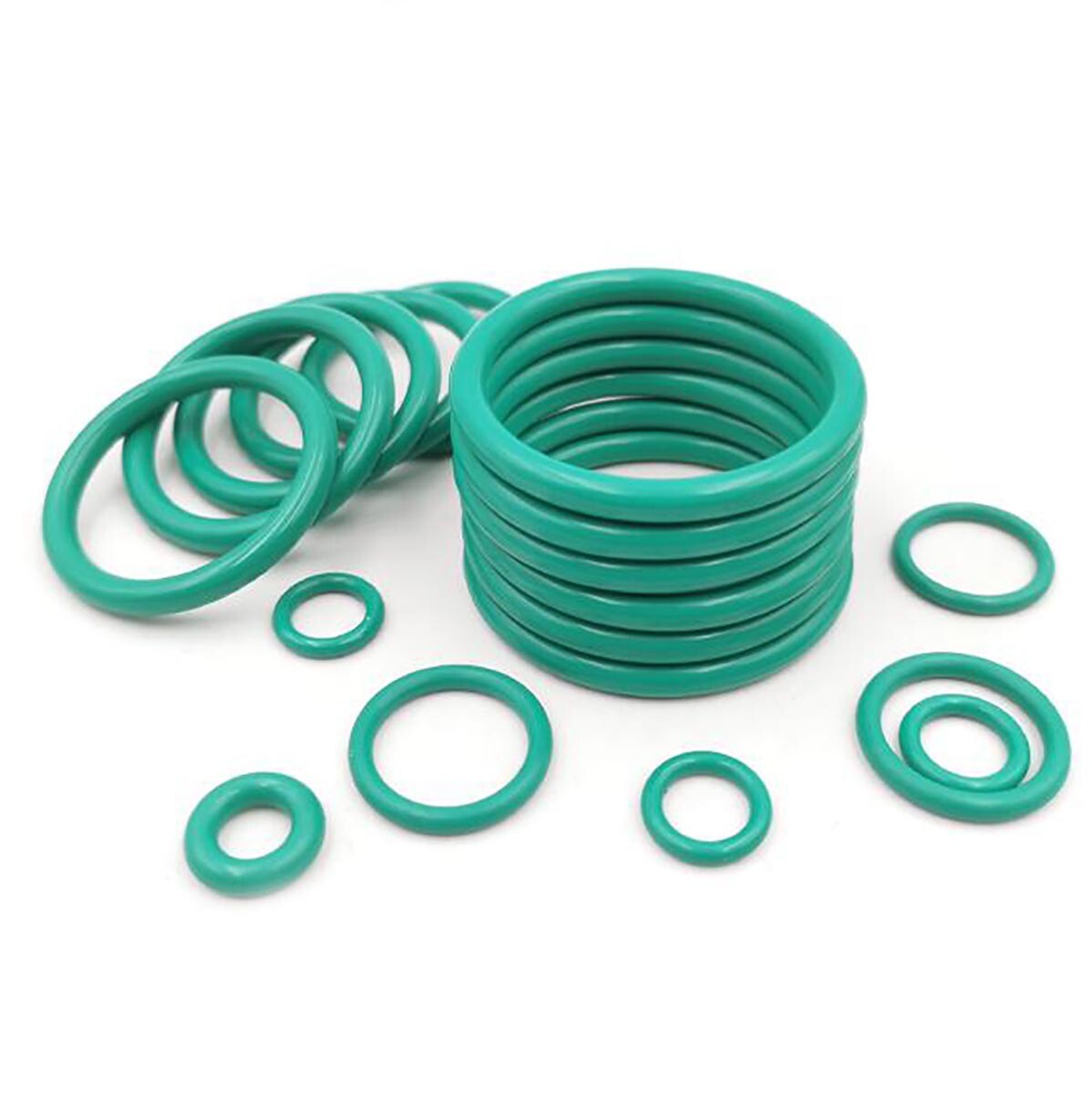 CS 2.4mm O Ring Seals Fluorine Rubber Green ORings Washers Oil Sealing Gasket eBay