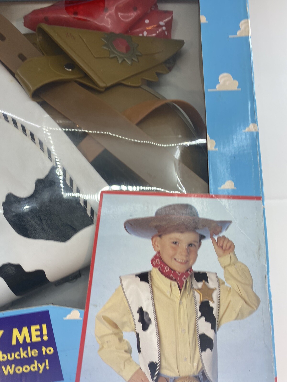 Vintage Disney Toy Story Woody Dress Up Set Thinkway … Gem