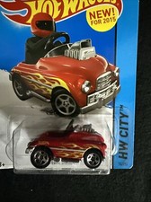 Pedal Driver #74 * RED * 2015 Hot Wheels * B41