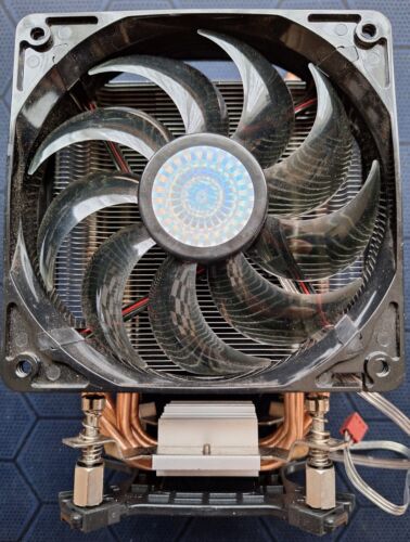 Cooler Master Hyper 212 V2 LED Intel 1151 CPU Cooler 2000RPM 66CFM 120mm LED Fan - Picture 2 of 6