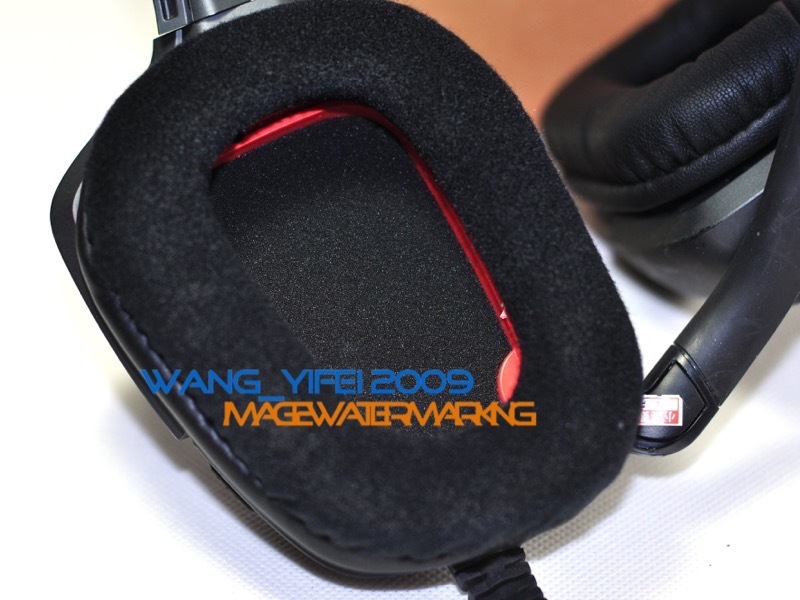 Velour Ear Pads Cushion For Logitech G35 G930 G430 F540 G230