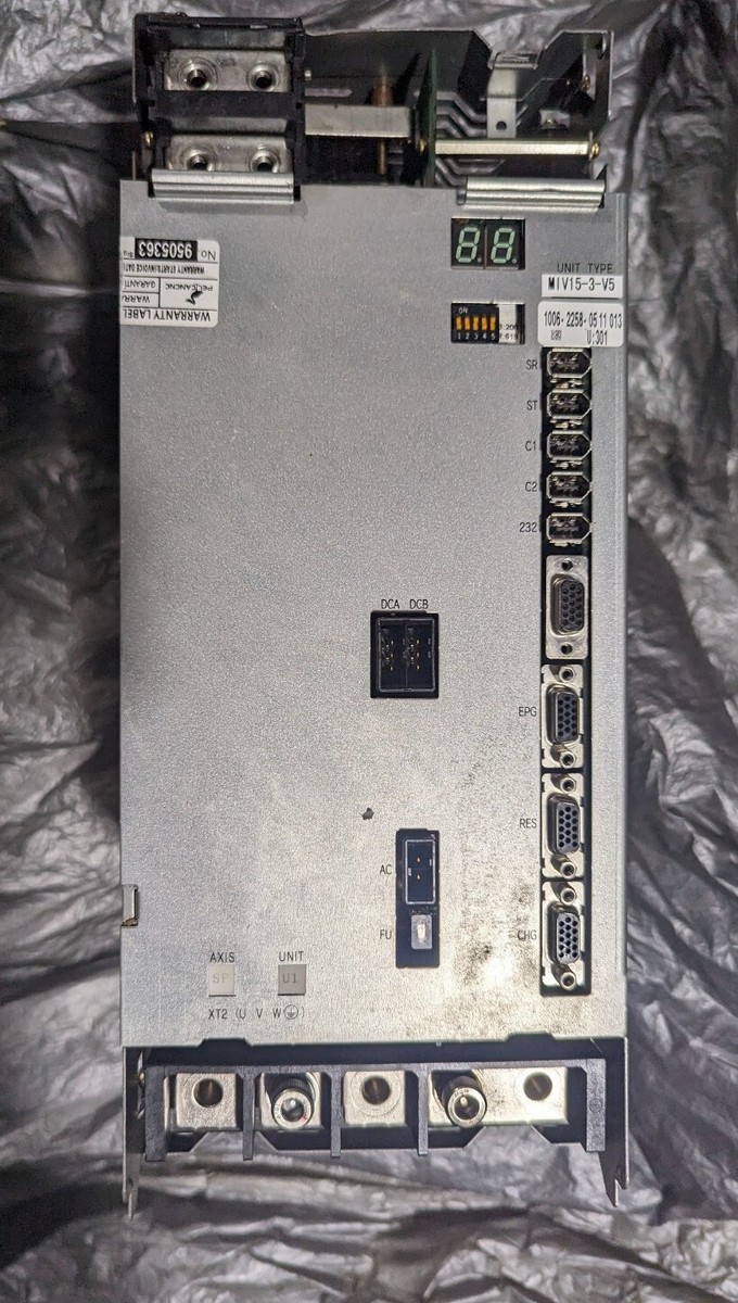 電源ユニット OKUMA MIV15-3-V5 1006-2258-05 22 018 Okuma MIV15-3-V5 spindle drive REBUILT & TESTED 1006-2258 | eBay