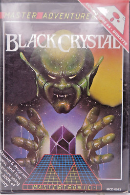 COMMODORE 64/128 -- BLACK CRYSTAL (MASTERTRONIC  -  DISK)