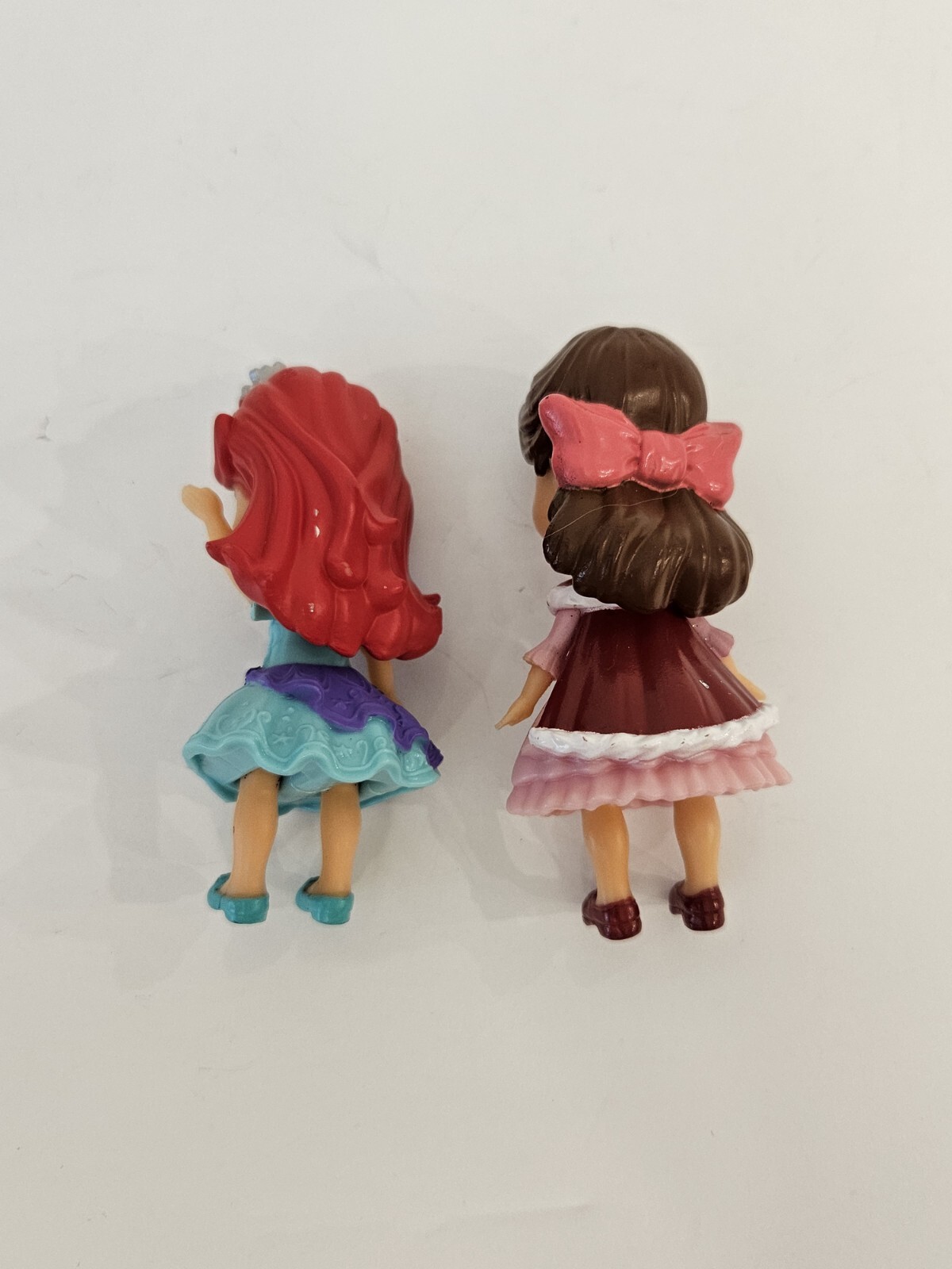 Set Of 2 - My First Disney Princess Mini 3" Dolls Ariel & Belle