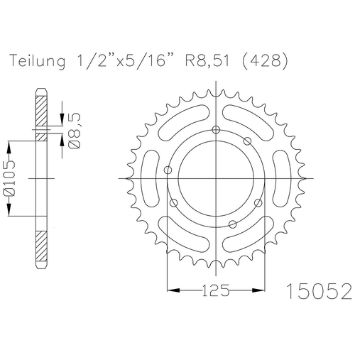 3x Bafang E-Bike Getriebe 36T - Stahl Zahnräder 38mm Für Elektrofahrrad