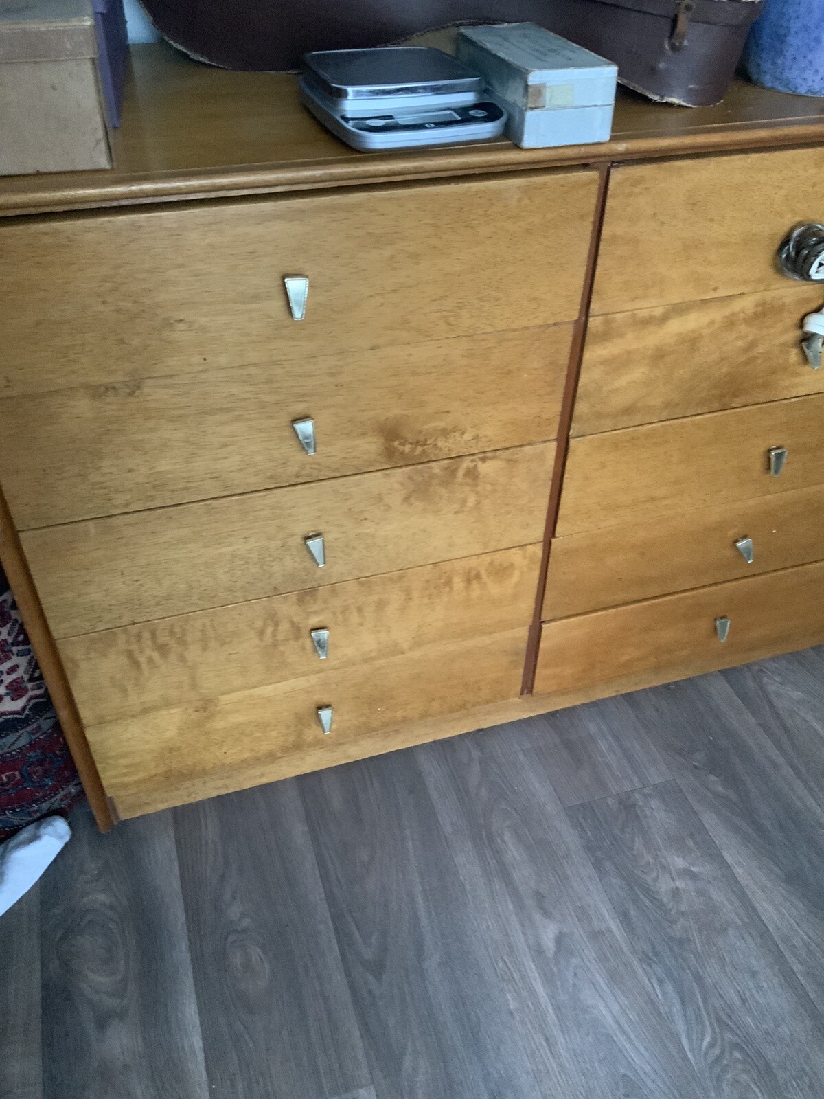 Vintage Mid Century Alrob Chest Of Drawers eBay